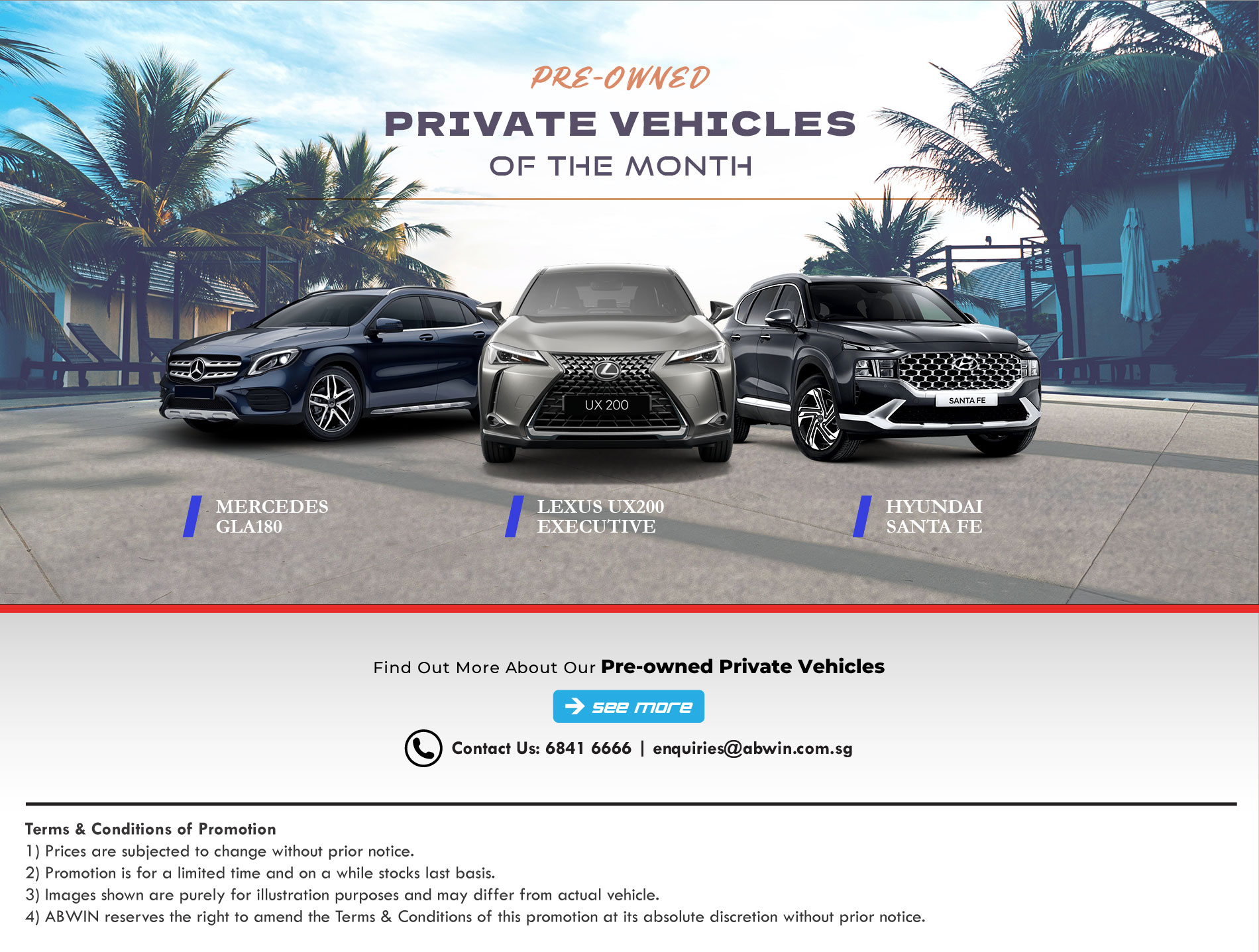 Pre-owned Private Vehicle Of The Month