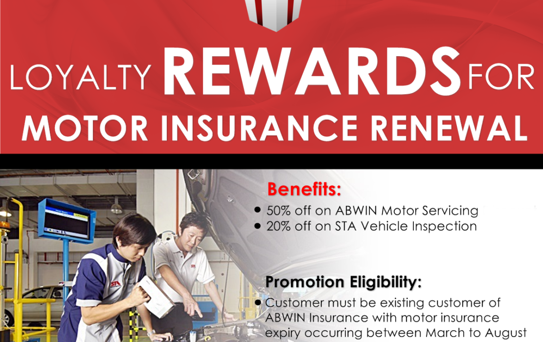 Loyalty Rewards For Motor Insurance Renewal