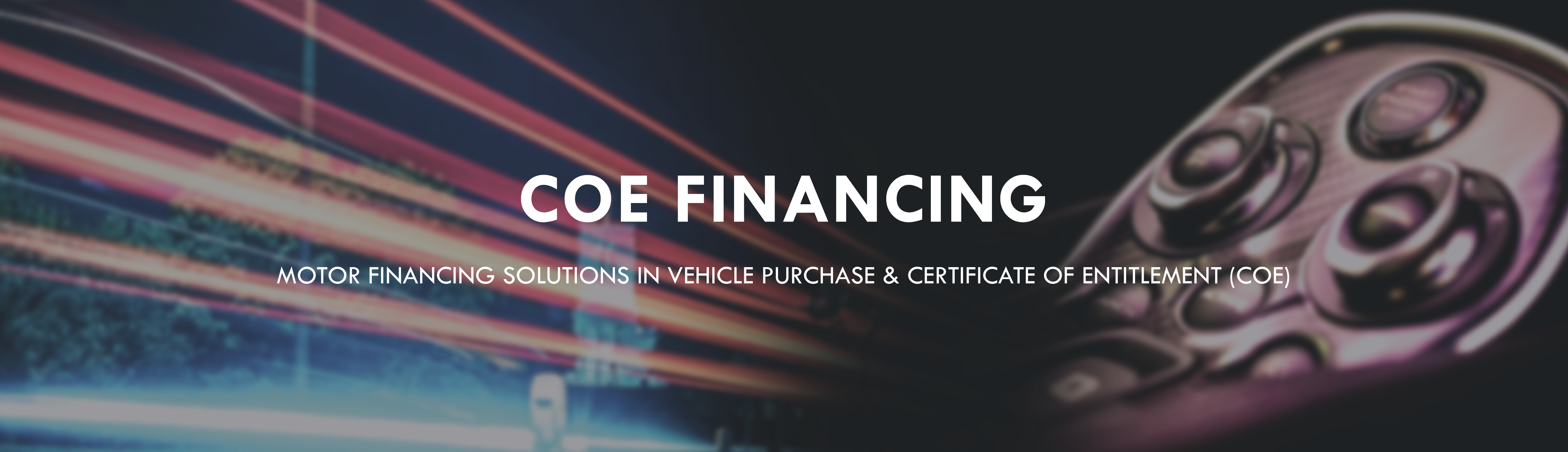 COE Financing