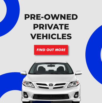 Pre-owned Private Vehicle Of The Month