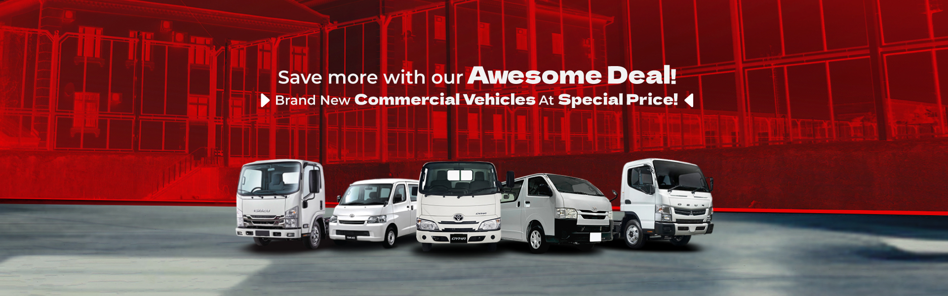Brand New Commercial Vehicles in Singapore