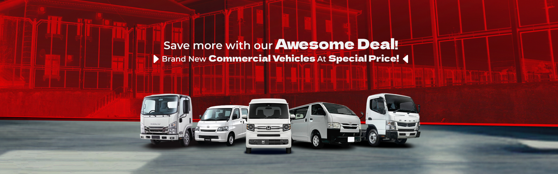 Brand New Commercial Vehicles in Singapore